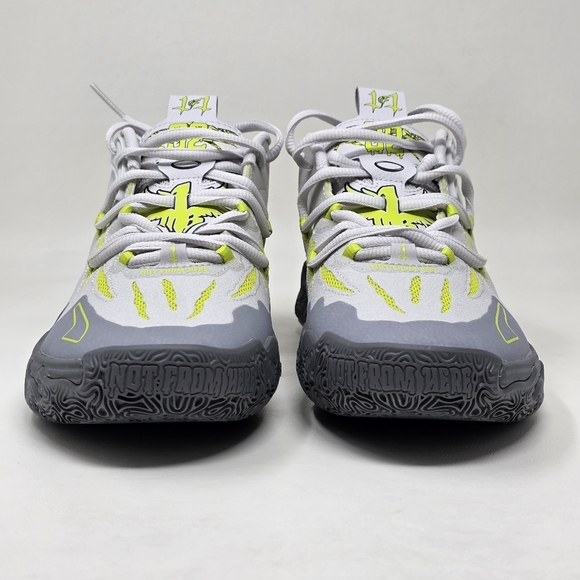 Puma LaMelo Ball MB.03 JR 'Chino Hills Grey Silver 379292-01 Youth Size 5 New - Picture 8 of 11